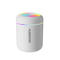 USB Mini Air Humidifier with Aroma Diffuser Cool Mist and LED Light for Bedroom and Desktop