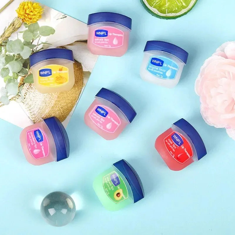 Moisturizing Lip Balm Set with Natural Plant Ingredients for Dry Cracked Lips and Daily Care