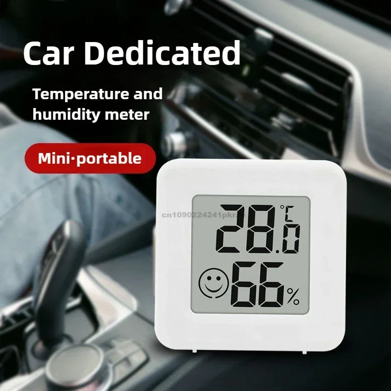 Digital Thermometer Hygrometer Indoor Temperature and Humidity Monitor with LCD Display for Home