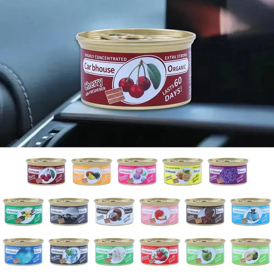 Car Air Freshener Wood Block with Coffee Scent for Odor Elimination and Long Lasting Fragrance