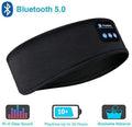 Bluetooth Sleep Mask Headphones Wireless Soft Headband Eye Mask for Side Sleepers and Travel