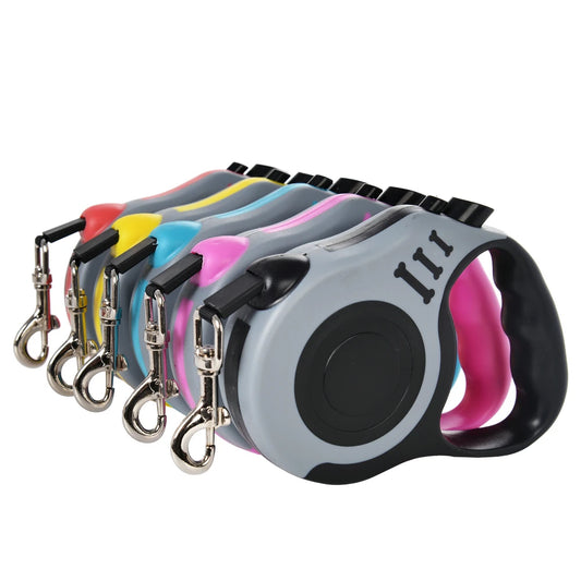 Retractable Dog Leash for Small Dogs and Cats Durable Nylon Lead for Walking Hiking and Travel