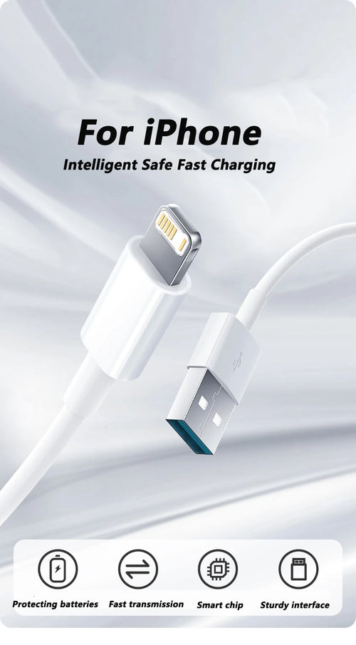 35W USB C Fast Charging Cable for iPhone 15 14 13 12 11 Pro Max XR XS and Android Devices