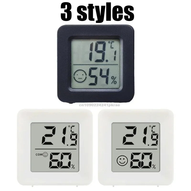 Digital Thermometer Hygrometer Indoor Temperature and Humidity Monitor with LCD Display for Home