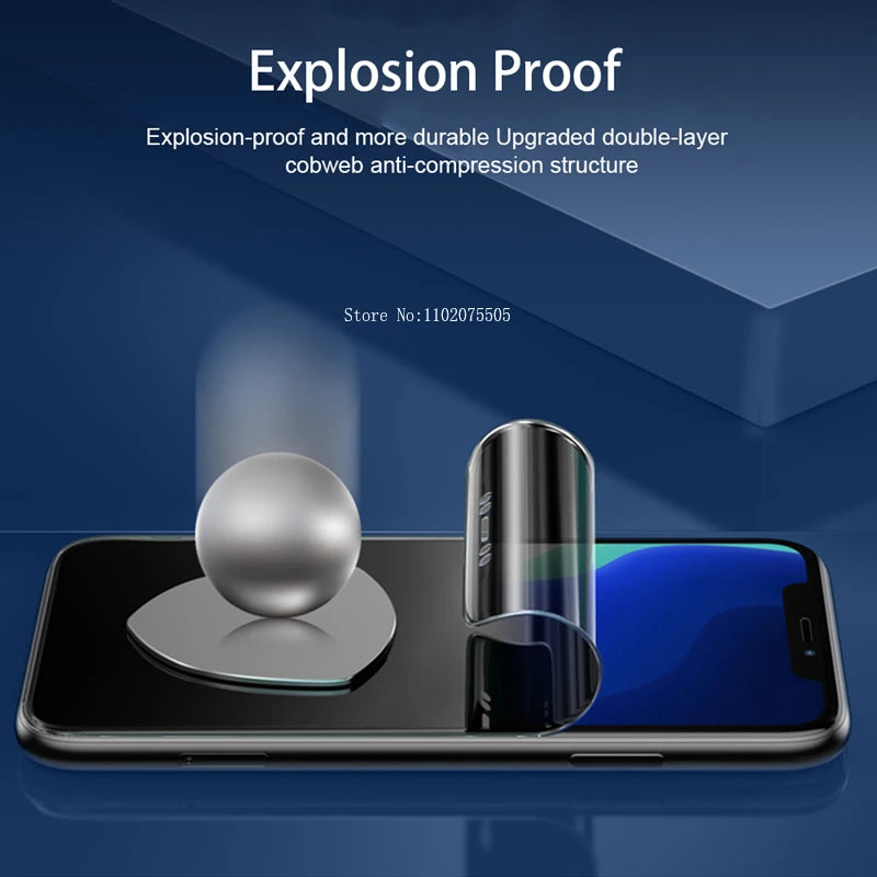 3 Pack Privacy Screen Protector for iPhone 15 14 13 12 11 Pro Max Anti Spy Hydrogel Film