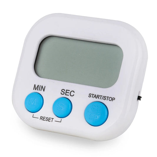 Digital Kitchen Timer 99 Minute Countdown with Magnetic Back Loud Alarm and Stand for Cooking