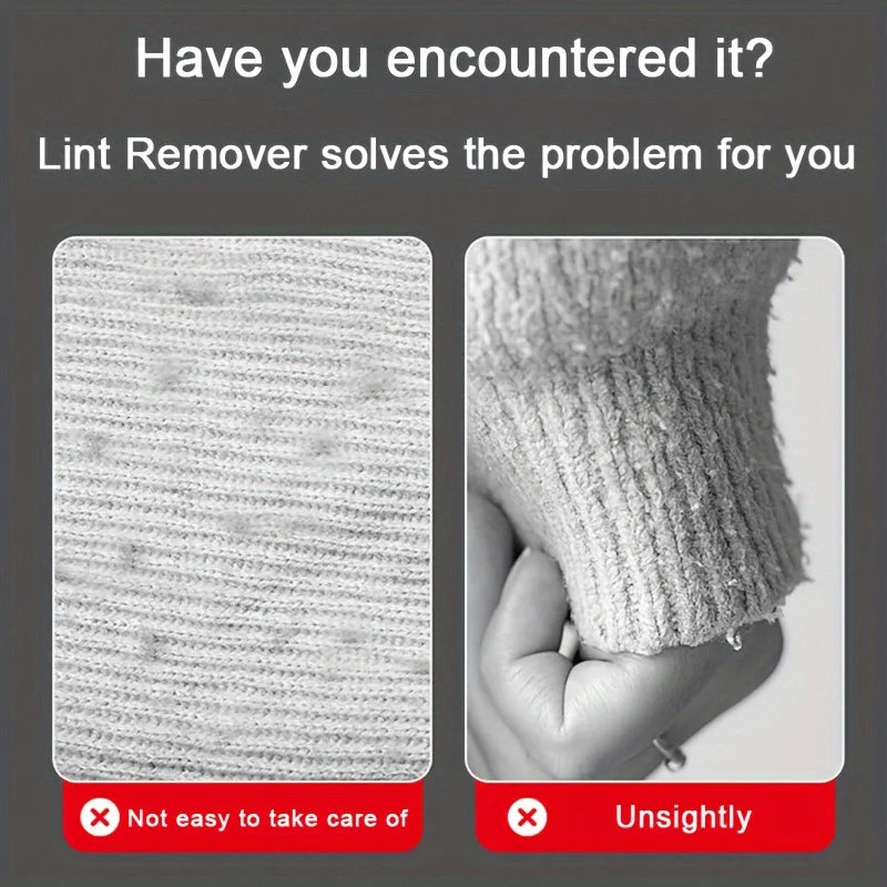 Double Sided Lint Remover Brush for Pet Hair Clothes Carpet and Fabric Reusable and Portable