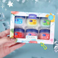 Moisturizing Lip Balm Set with Natural Plant Ingredients for Dry Cracked Lips and Daily Care