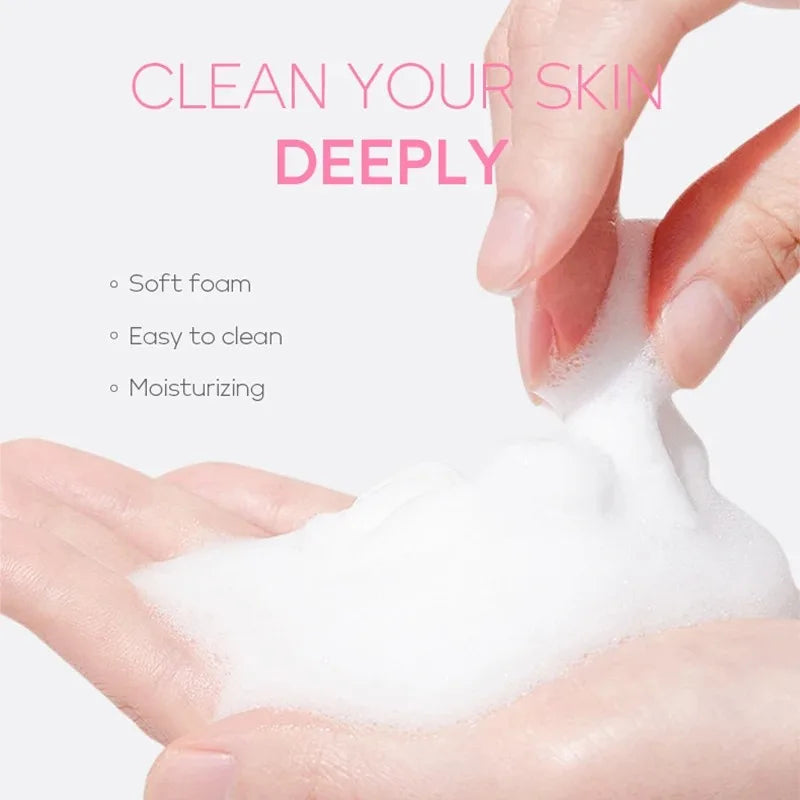 Vitamin C Facial Cleanser with Niacinamide for Deep Cleansing Brightening and Blackhead Removal