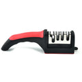 4 Stage Knife Sharpener Handheld Multi Functional Kitchen Sharpening Tool for All Blade Types