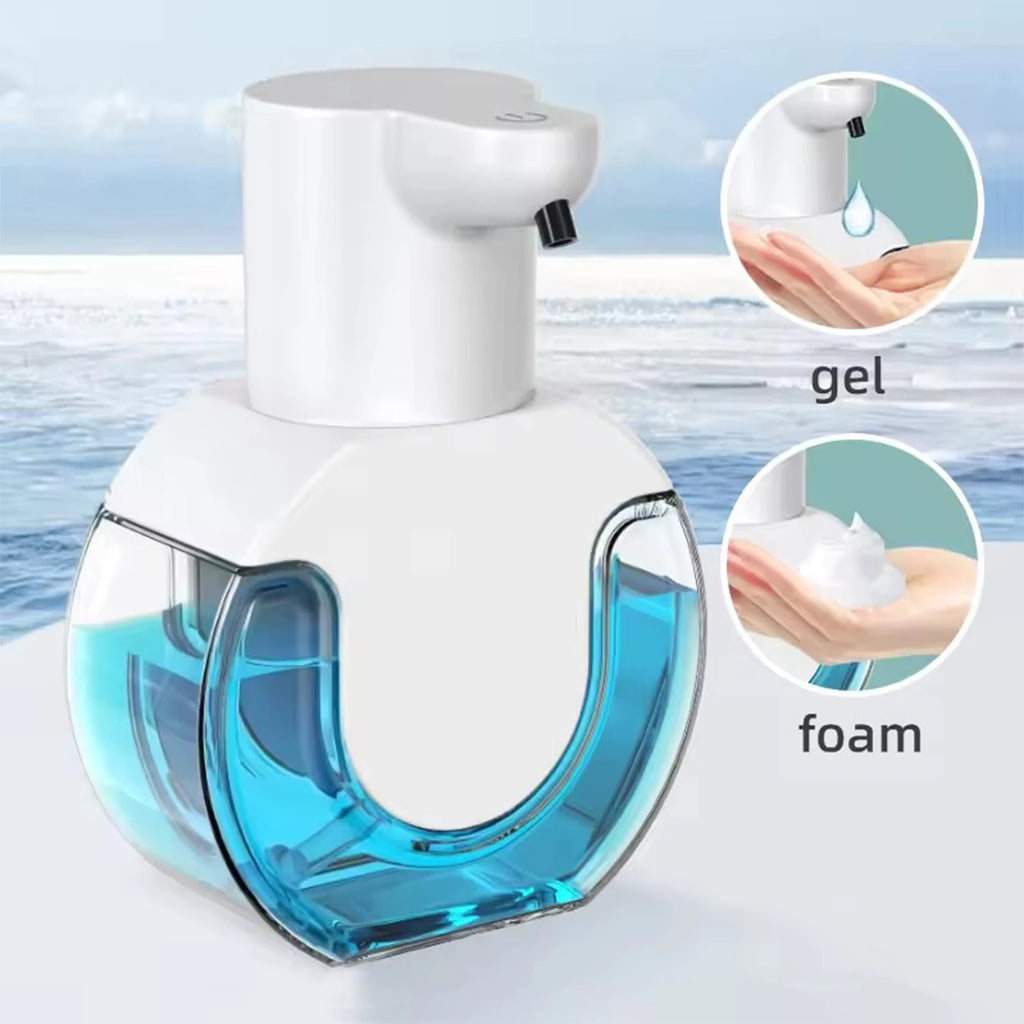 Automatic Soap Dispenser Wall Mounted 500ml Touchless Foam Dispenser with USB Charging for Bathroom