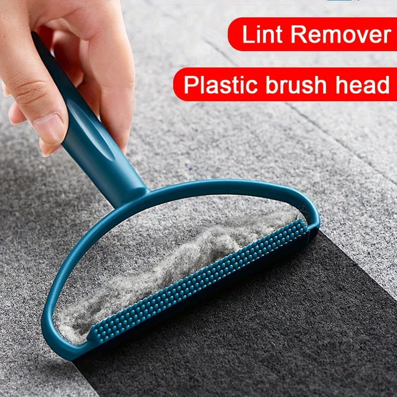 Double Sided Lint Remover Brush for Pet Hair Clothes Carpet and Fabric Reusable and Portable