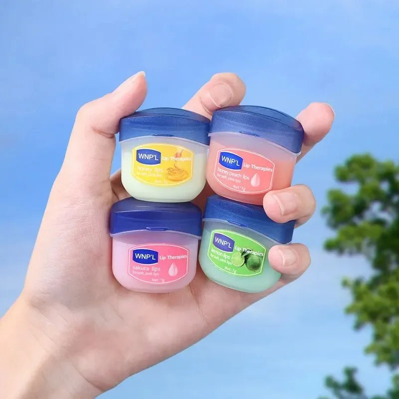 Moisturizing Lip Balm Set with Natural Plant Ingredients for Dry Cracked Lips and Daily Care