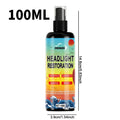 Headlight Restoration Kit with Protective Coating Spray to Remove Yellowing and Oxidation