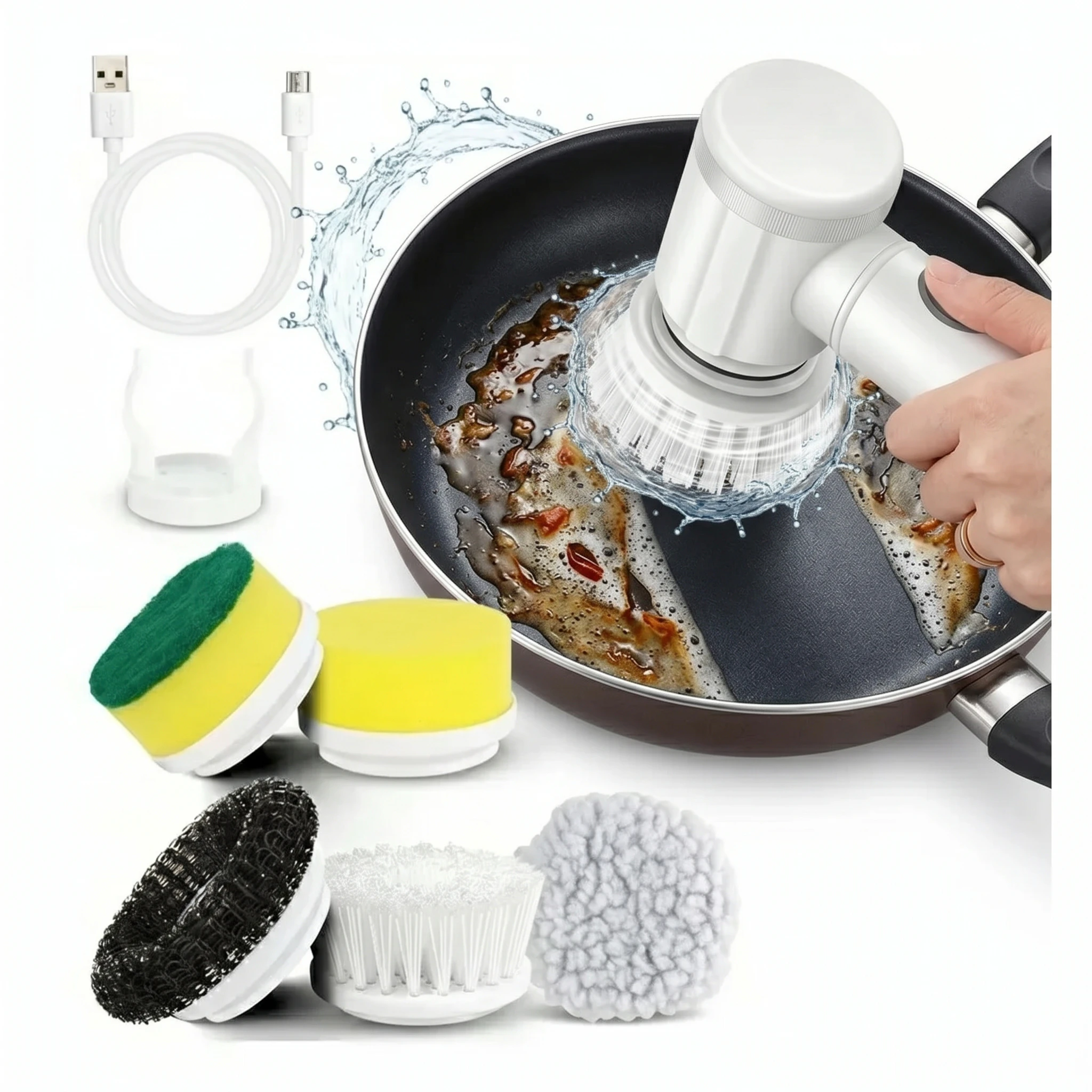 Cordless Electric Spin Scrubber: Your Ultimate Cleaning Powerhouse